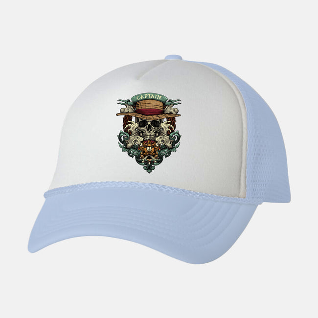 The Captain-unisex trucker hat-Badbone Collections