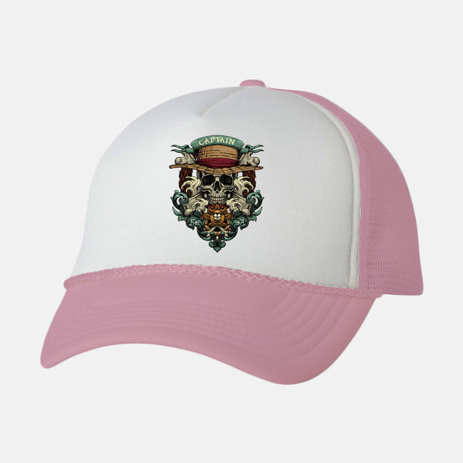 The Captain-unisex trucker hat-Badbone Collections