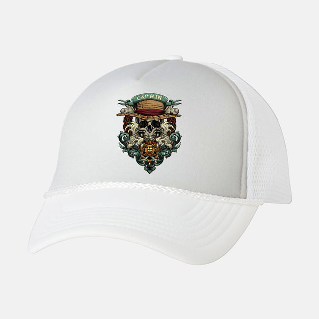 The Captain-unisex trucker hat-Badbone Collections