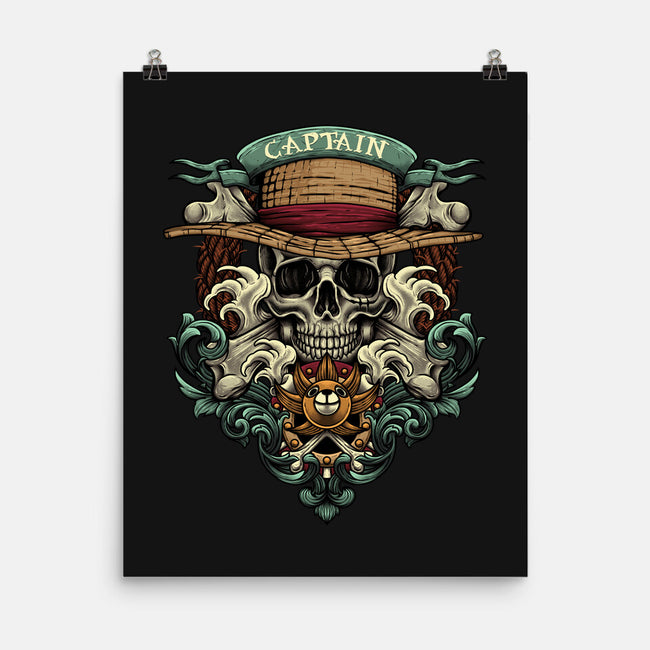 The Captain-none matte poster-Badbone Collections
