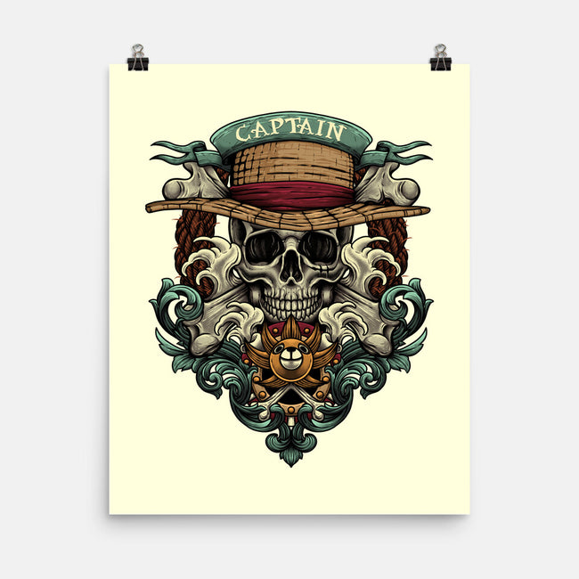 The Captain-none matte poster-Badbone Collections