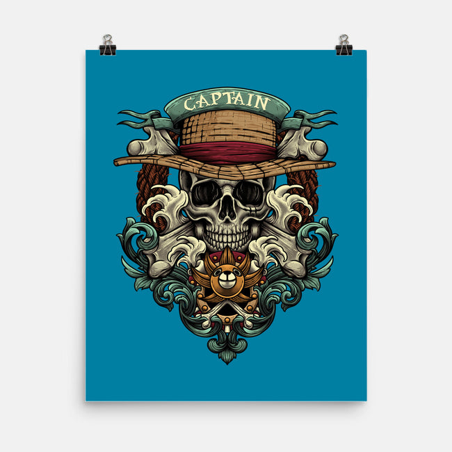 The Captain-none matte poster-Badbone Collections