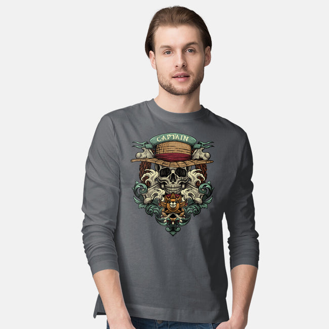 The Captain-mens long sleeved tee-Badbone Collections