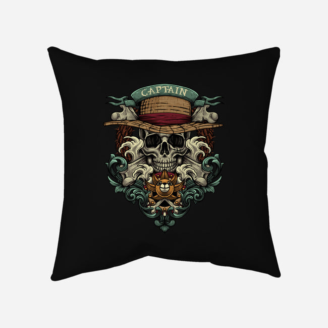 The Captain-none removable cover w insert throw pillow-Badbone Collections