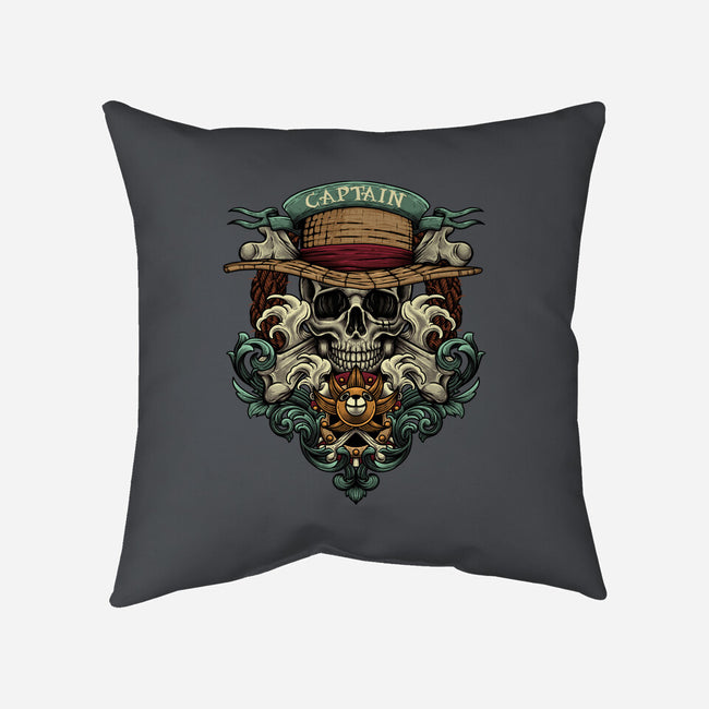 The Captain-none removable cover w insert throw pillow-Badbone Collections