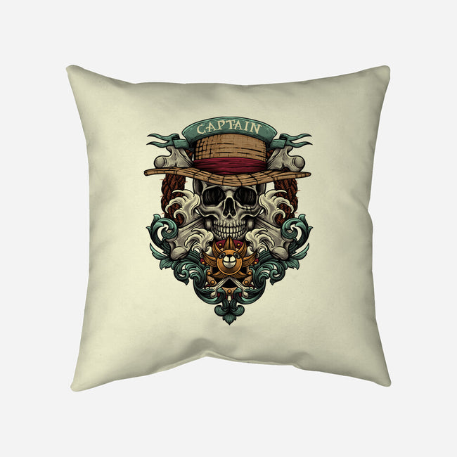 The Captain-none removable cover w insert throw pillow-Badbone Collections
