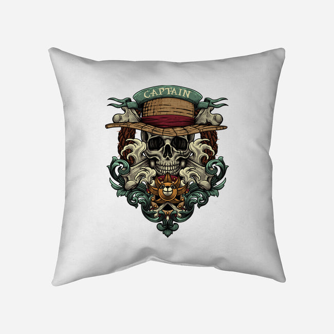 The Captain-none removable cover w insert throw pillow-Badbone Collections