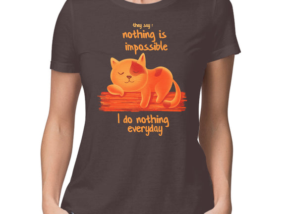 I Do Nothing Every Day