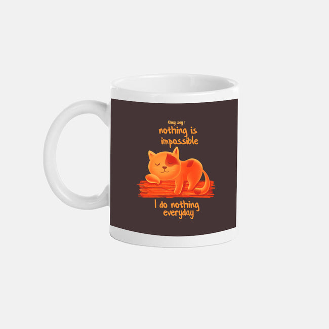 I Do Nothing Every Day-none glossy mug-erion_designs