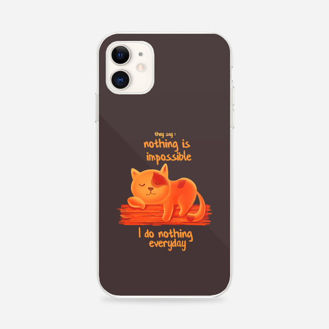 I Do Nothing Every Day-iphone snap phone case-erion_designs