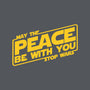 May the Peace Be With You-none beach towel-Melonseta