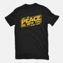 May the Peace Be With You-mens basic tee-Melonseta