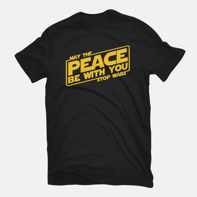 May the Peace Be With You-womens basic tee-Melonseta