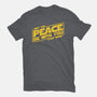 May the Peace Be With You-womens basic tee-Melonseta