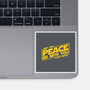 May the Peace Be With You-none glossy sticker-Melonseta