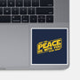 May the Peace Be With You-none glossy sticker-Melonseta