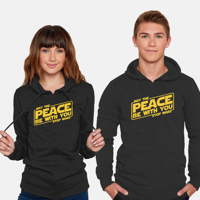 May the Peace Be With You-unisex pullover sweatshirt-Melonseta