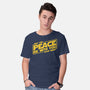 May the Peace Be With You-mens basic tee-Melonseta