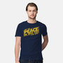 May the Peace Be With You-mens premium tee-Melonseta