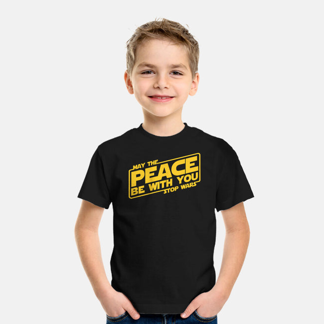 May the Peace Be With You-youth basic tee-Melonseta