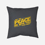 May the Peace Be With You-none removable cover w insert throw pillow-Melonseta