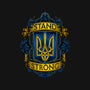 Stand Strong Ukraine-womens basic tee-glitchygorilla
