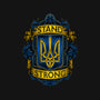 Stand Strong Ukraine-womens racerback tank-glitchygorilla