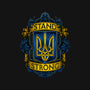 Stand Strong Ukraine-baby basic tee-glitchygorilla