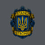 Stand Strong Ukraine-none stretched canvas-glitchygorilla