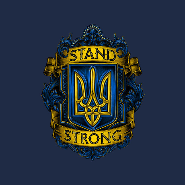 Stand Strong Ukraine-dog basic pet tank-glitchygorilla