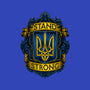 Stand Strong Ukraine-none beach towel-glitchygorilla