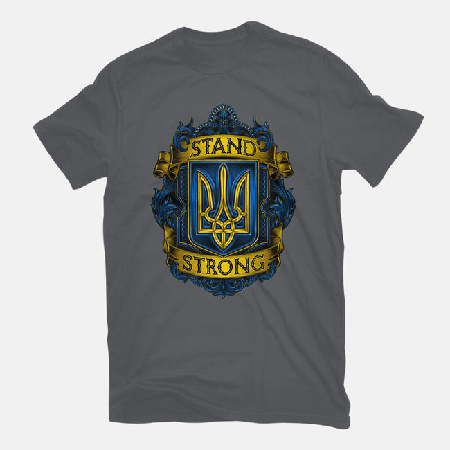 Stand Strong Ukraine-mens premium tee-glitchygorilla