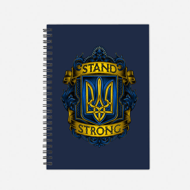 Stand Strong Ukraine-none dot grid notebook-glitchygorilla