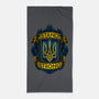 Stand Strong Ukraine-none beach towel-glitchygorilla