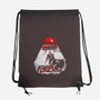 Stand Up Show Up Speak Up-none drawstring bag-tobefonseca