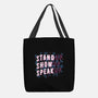 Stand Up Show Up Speak Up-none basic tote-tobefonseca