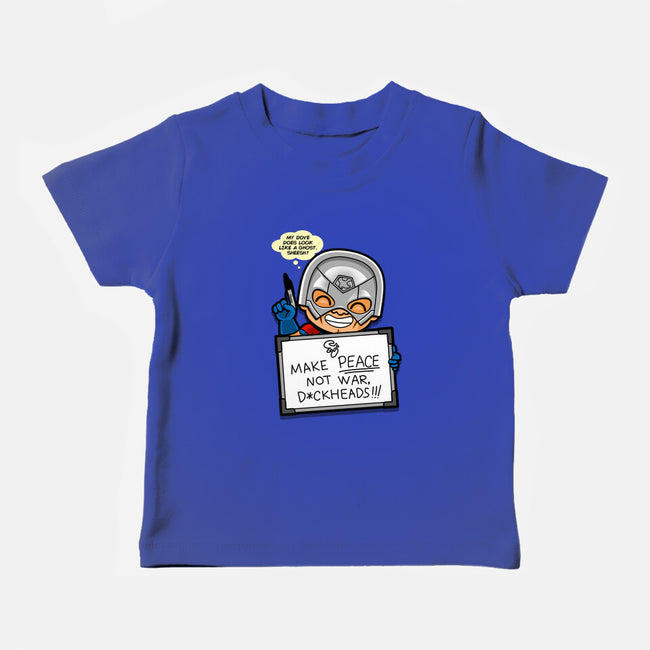 A Call For Peace-baby basic tee-Boggs Nicolas