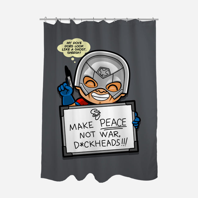 A Call For Peace-none polyester shower curtain-Boggs Nicolas