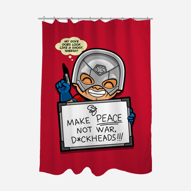A Call For Peace-none polyester shower curtain-Boggs Nicolas