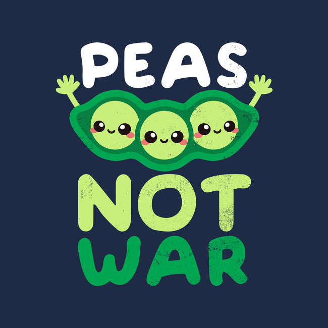 Peas Not War-none zippered laptop sleeve-NemiMakeit
