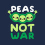 Peas Not War-womens basic tee-NemiMakeit