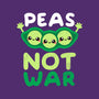 Peas Not War-none polyester shower curtain-NemiMakeit