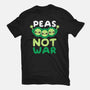 Peas Not War-mens heavyweight tee-NemiMakeit
