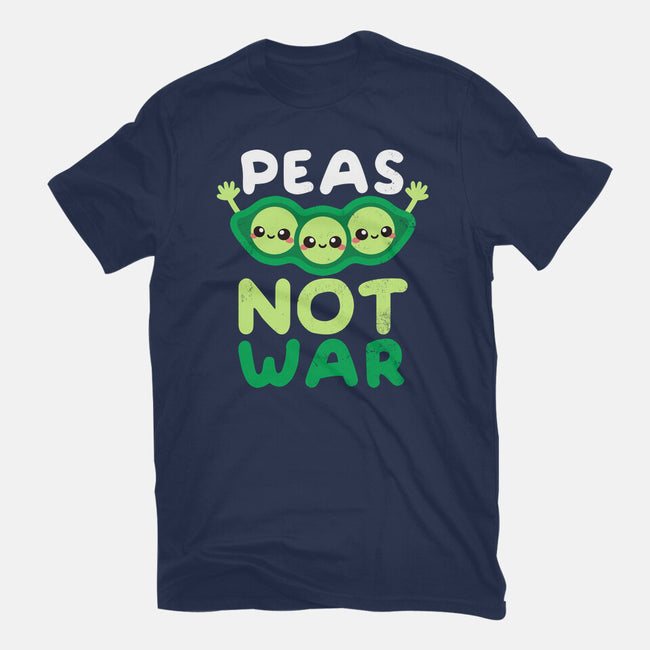 Peas Not War-womens basic tee-NemiMakeit