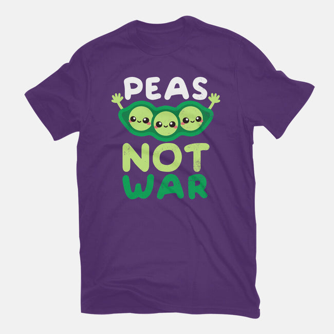 Peas Not War-womens basic tee-NemiMakeit