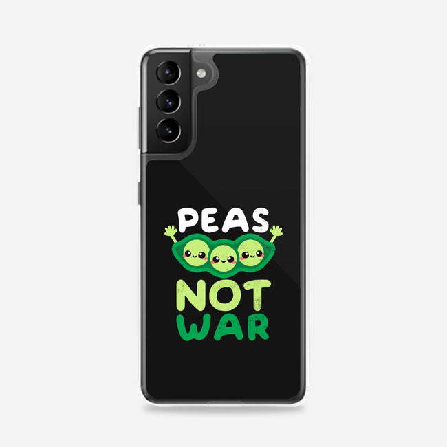 Peas Not War-samsung snap phone case-NemiMakeit