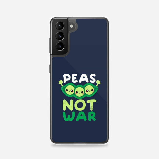 Peas Not War-samsung snap phone case-NemiMakeit