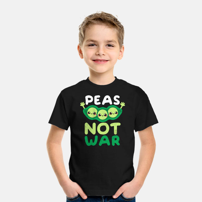 Peas Not War-youth basic tee-NemiMakeit