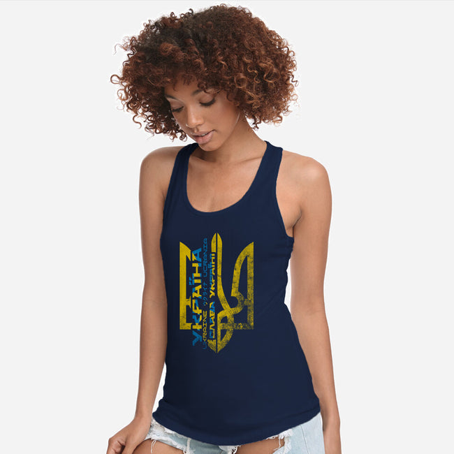 Stand With The Light Side-womens racerback tank-d3fstyle