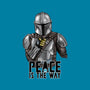 Peace Is The Way-none glossy sticker-NMdesign